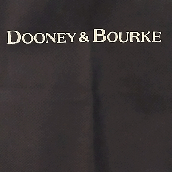 Vintage Dooney & Bourke Dual Handle Shoulder Strap Large Totebag Brown - Picture 14 of 16